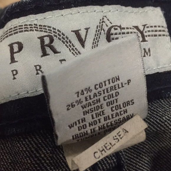 NEW PRIVACY PANT STUDDED SKINNY SLIM PRVCY premium denim jean skinny - Picture 8 of 8